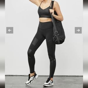 ALO Yoga High-Waist Moto Leggings